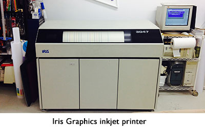 Iris Graphics inkjet printer